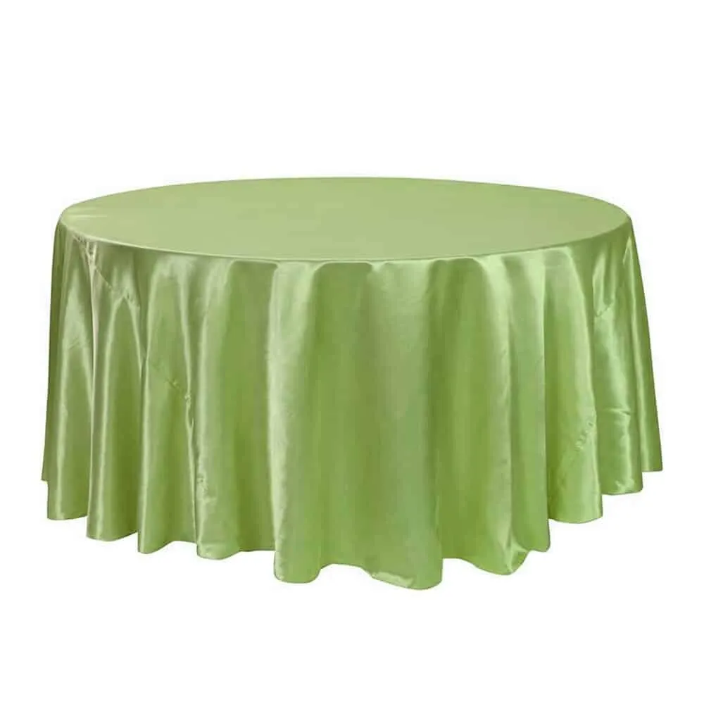 Satin Tablecloth in Multiple Colors