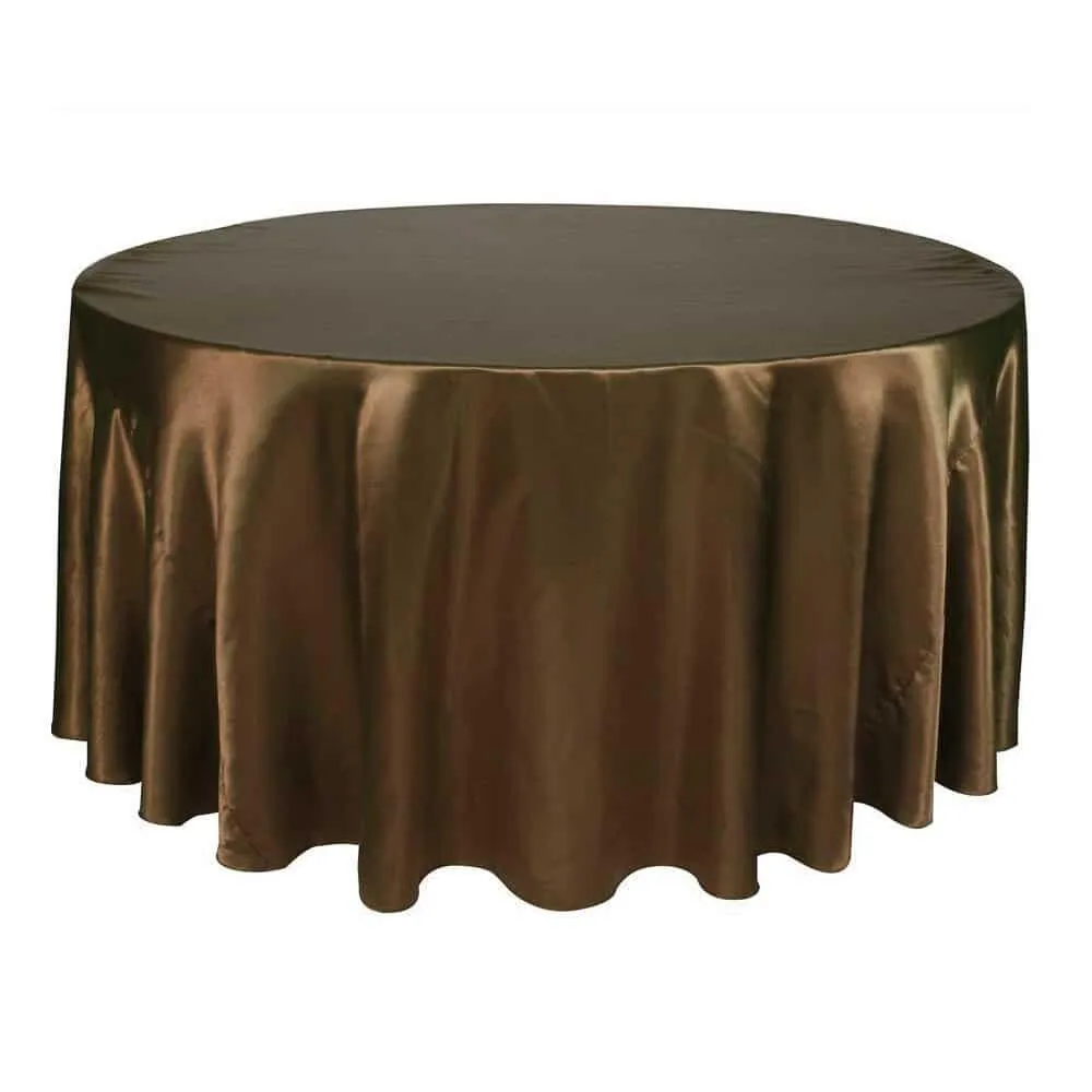 Satin Tablecloth in Multiple Colors
