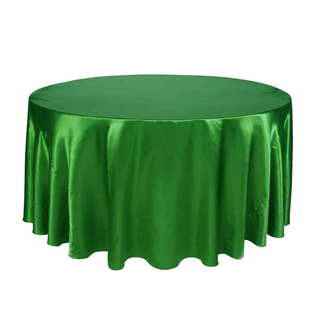 Satin Tablecloth in Multiple Colors