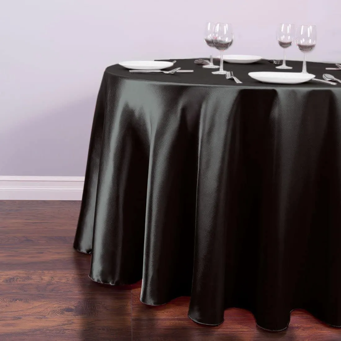 Satin Tablecloth in Multiple Colors