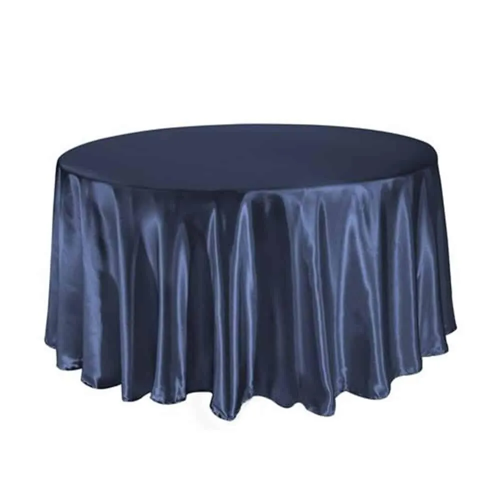 Satin Tablecloth in Multiple Colors