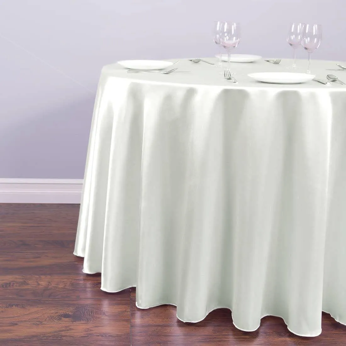 Satin Tablecloth in Multiple Colors