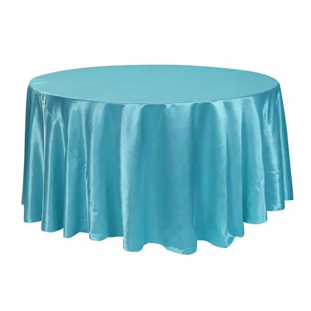 Satin Tablecloth in Multiple Colors