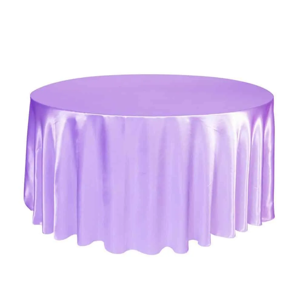 Satin Tablecloth in Multiple Colors