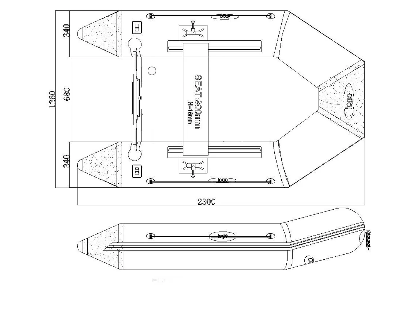 Seago 230 AF Tender - New - In Stock