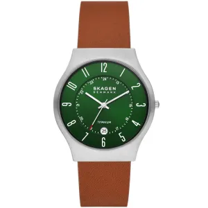 Skagen Sunby Mens Watch SKW6908 - Stainless Steel Mesh Strap, Minimalist Design