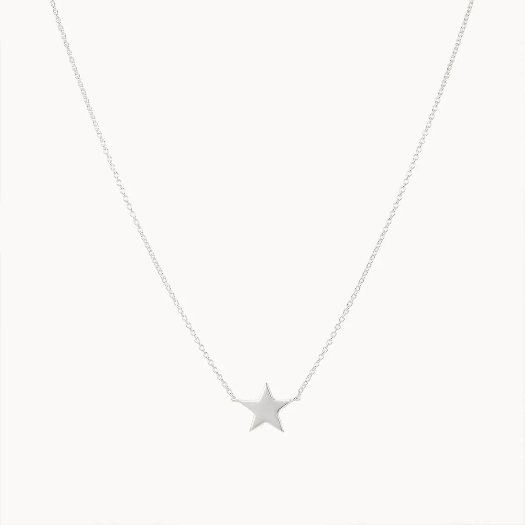 Stella Star Necklace (Sterling Silver)