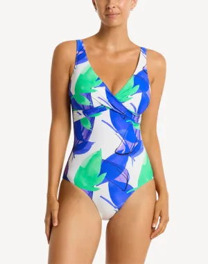 Sublime Cross Front Multifit One Piece Swimsuit