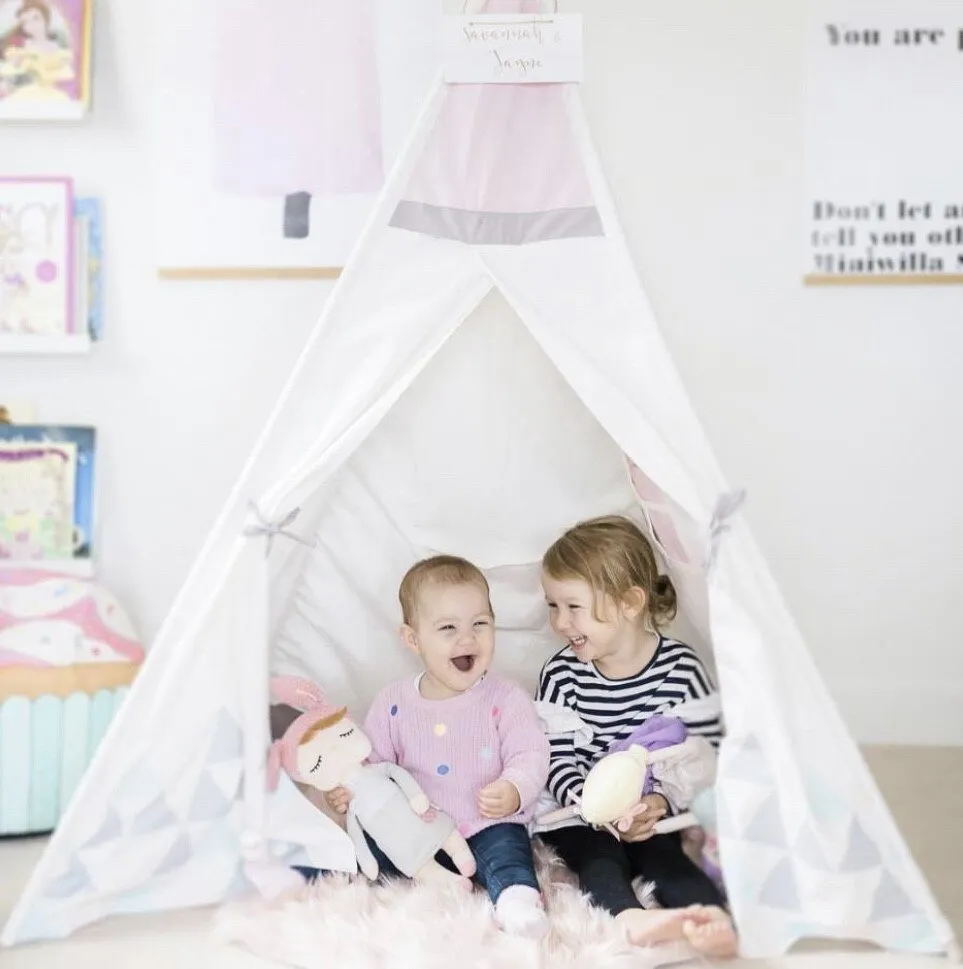 Teepee Tent - Blush Sky (Pink)