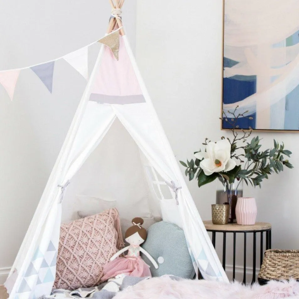 Teepee Tent - Blush Sky (Pink)