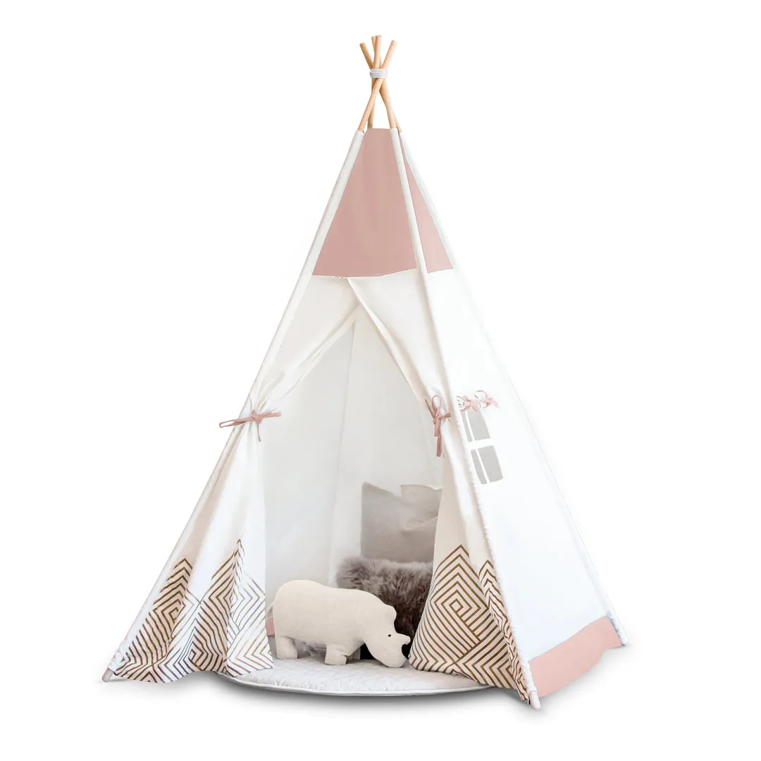 Teepee Tent - Blush Sky (Pink)