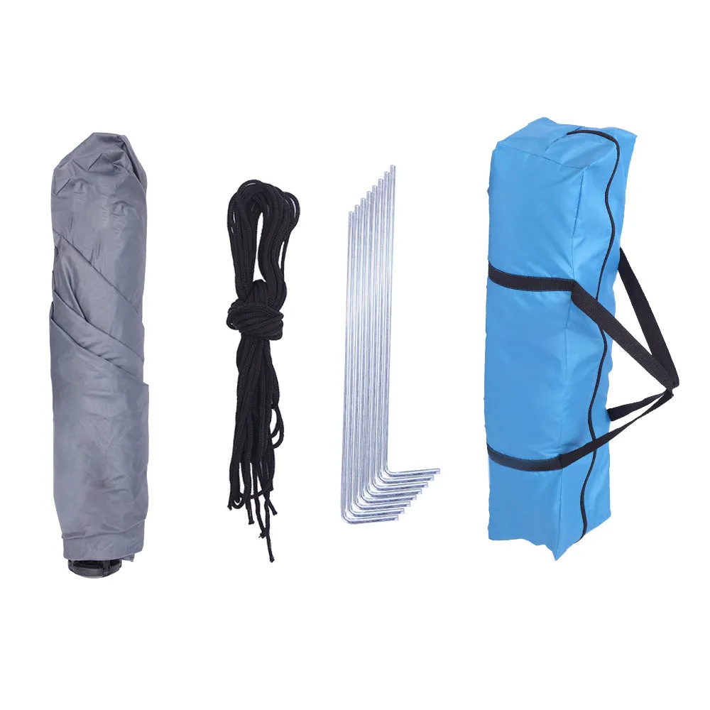 Waterproof Instant Pop Up Double-Deck Tow-Door Camping Tent , 2-3 Person Easy Quick Setup Dome Family Tents for Camping, Can be Used as Pop up Sun Shade