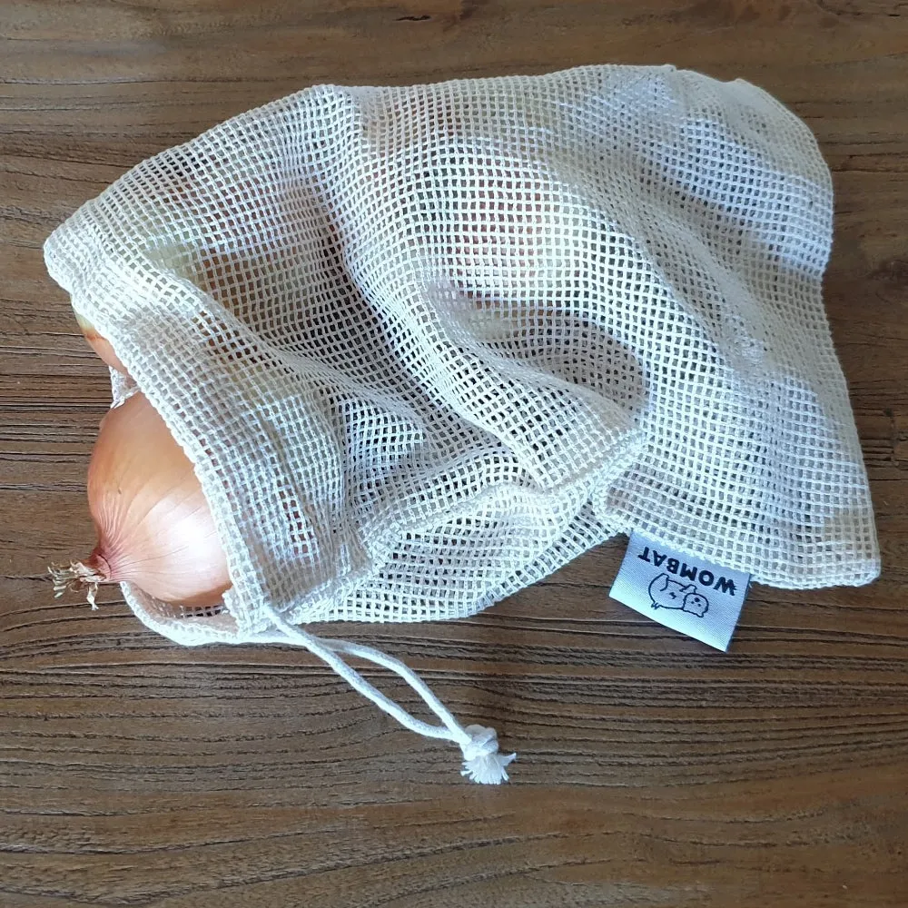 Wombat Reusable Fruit and Vegetable Produce Bags (5 pack)