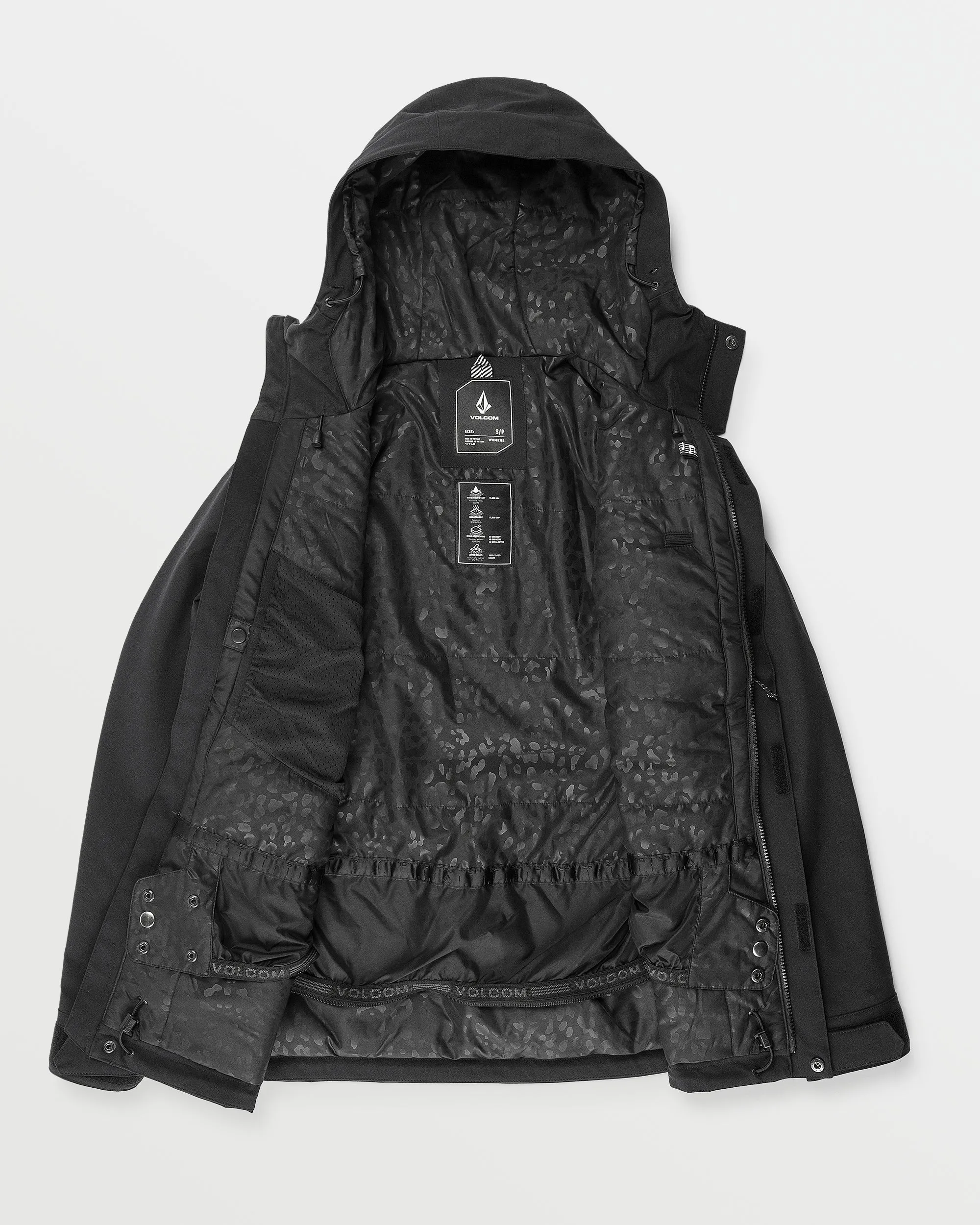 Womens Stoney Shadow Insulated Jacket - Black